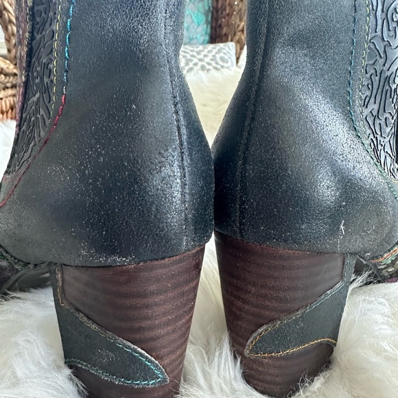 New, Spring Step L’Artiste Genuine Leather Upper Heeled Boots - Picture 6 of 7